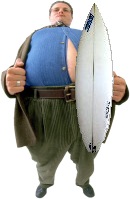 Wrong Choice Of Surfboard!