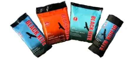 Black Kite Travel Accessories Range