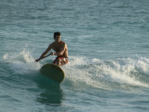 Stand Up Paddle Surfing