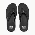 Fanning in Blac Sandals