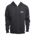 Original Logo Zip in Navy Blue Heather Sweatshirt
