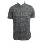 Garden in Blue Woven Shirt
