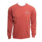 Original Logo in Red Long Sleeve