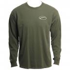 Original Logo in Olive Long Sleeve