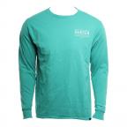 Box Corp LS in Green Shirt