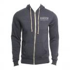 Box Corp Zip in Denim Sweatshirt