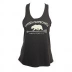 Straight N Arrow in Black Tank Top
