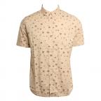 Ditsy in Sand Woven Shirt