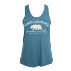 Straight N Arrow in Cobalt Tank Top