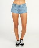Hello Mellow Denim Cutoff in Blue Shorts