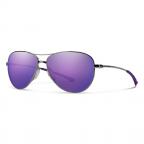 Langley in Violet Ruthenium Violet Mirror Sunglasses