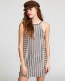 Bailey Striped Knit in Oatmeal Dress