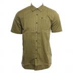 Beasley in Green Woven Shirt
