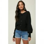 Yvonne Cardigan in Black Sweater