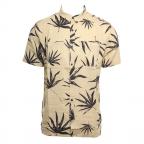 Deli Palm in Parchment (Tec6) Woven Shirt