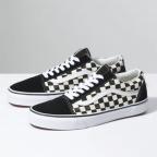 Old Skool Checkerboard in Blac Shoes