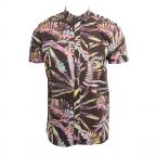 Glitch in Black Woven Shirt