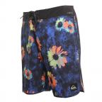 Highline Sprayed Daisy in Blue Boardshort