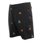 Outside Sets in Black Boardshort