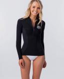 G Bomb Long Sleeve Front Zip Jacket in Black Wetsuit