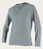 Hybrid LS Surf Tee Shirt in Grey Rashguard