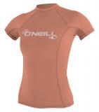 Basic Skins SS Crew in Light Grapefruit (252) Rashguard