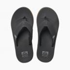 Fanning Low in Black Sandals