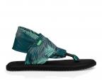 Yoga Sling 2 Prints in Green Sandals