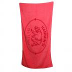 California Bear in Pink Beach Towel