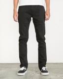 Daggers Slim Straight Twill in Black Pants