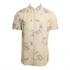 Summer Vacation Eco in Bone (Bon) Woven Shirt