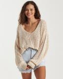 Feel The Breeze in White Sweater