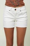 Cody Denim in White Shorts