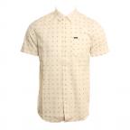 Milton in White Woven Shirt