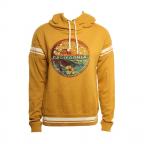 Wave Badge Sporty Hood in (Hon) Sweatshirt
