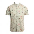 Bunga Bunga in Agave Woven Shirt