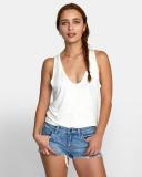 Minted in White Tank Top