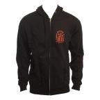 Temple Zip Hoodie in Black Sweatshirt
