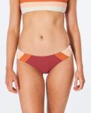 Golden Days Block Good Pant in Maroon