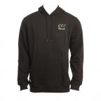Saltwater Culture Hood in Black Sweatshirt