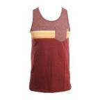 Surf Revival in Burgundy Tank Top