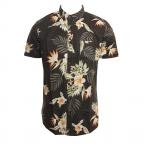 Vidasoul in Black Woven Shirt