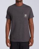 United Stacked in Black Shirt