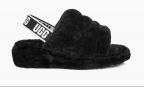 WoSlipper Fluff Yeah Slide in Black