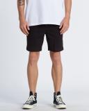 Larry Layback Twill in Black Shorts