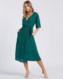 Shorebreak in Evergreen (Egr) Dress