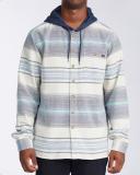 Baja Flannel Hoody in Cobalt (Cob) Sweatshirt
