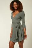 Westling in Green Dress