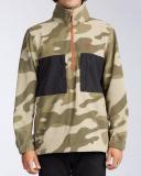 Canyon Half Zip Polar Fleece in Camo (Cmm) Sweatshirt
