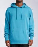 Wave Washed Pullover Hoodie in Blue Sweatshirt